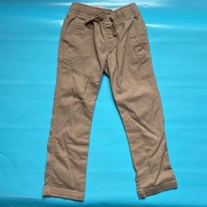 ❤️ 5/$25 Boys size 4/5 Khaki Colored Elasticized Pants